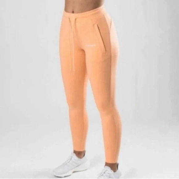 ALPHALETE Women's Essential Core Jogger ORANGE FROST, Size Large New - Picture 2 of 10
